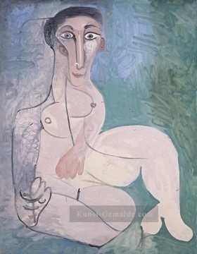 Pablo Picasso Werke - Nude assis 1922 cubism Pablo Picasso